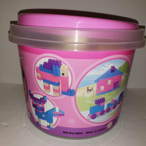 New 52pc Block Bucket - Picture 3 of 9